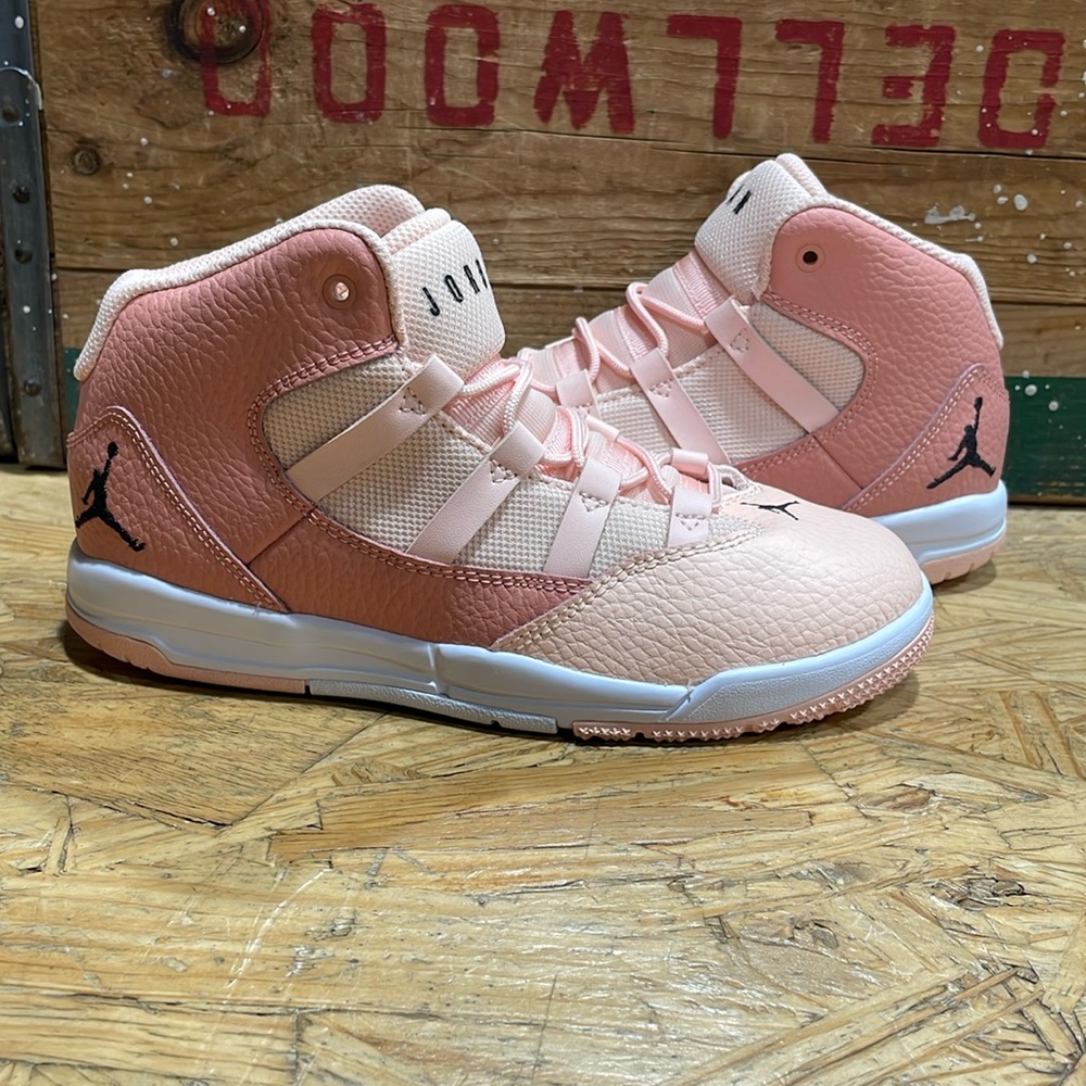 Jordan Kids Light Pink High-Top Sneakers